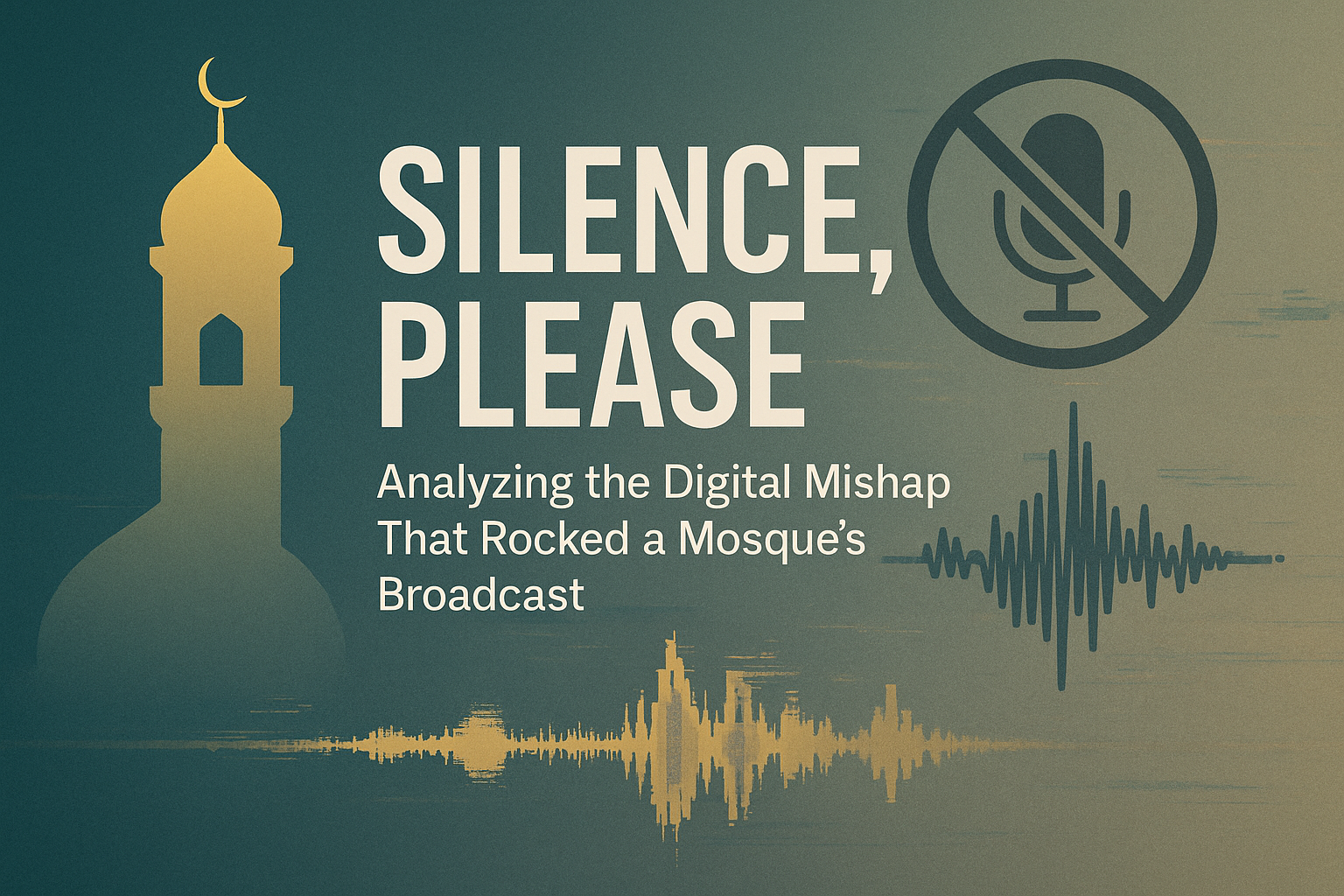 Silence, Please: Analyzing the Digital Mishap That Rocked a Mosque’s Broadcast