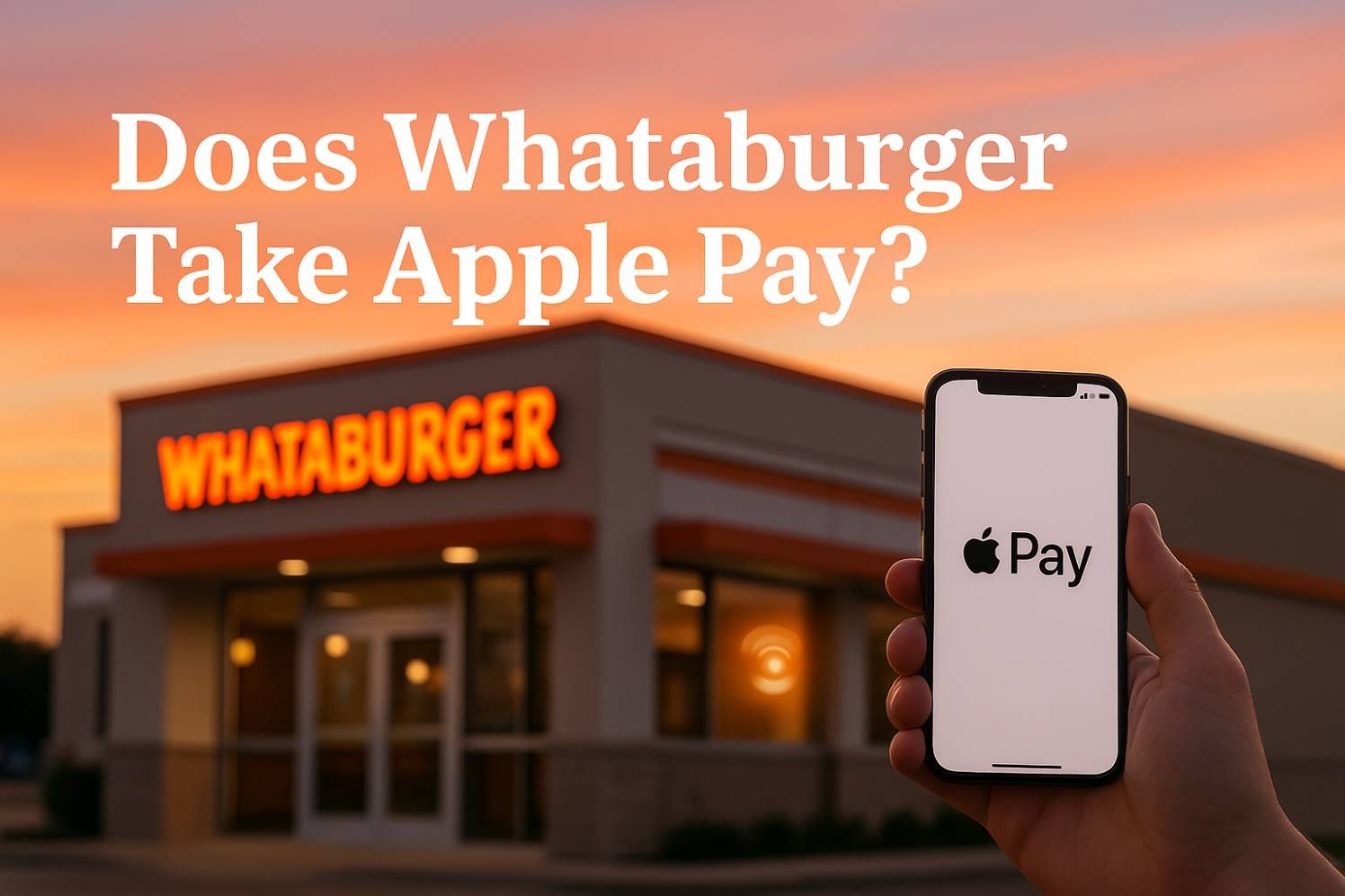 Does Whataburger Take Apple Pay? (Here’s the Real Answer + How It Works)