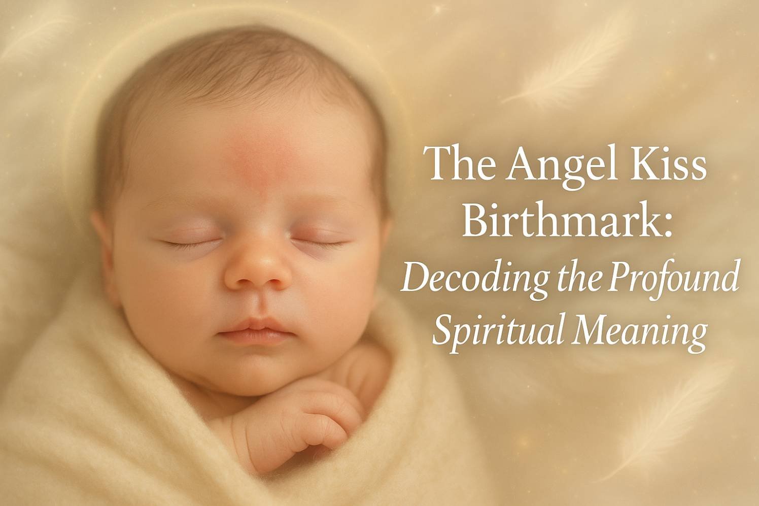 angel kiss birthmark spiritual meaning behind