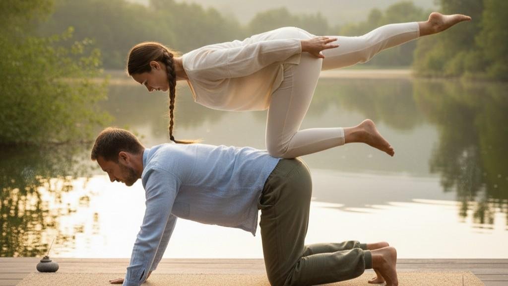 Flying Bow for Acro-Inspired Fun