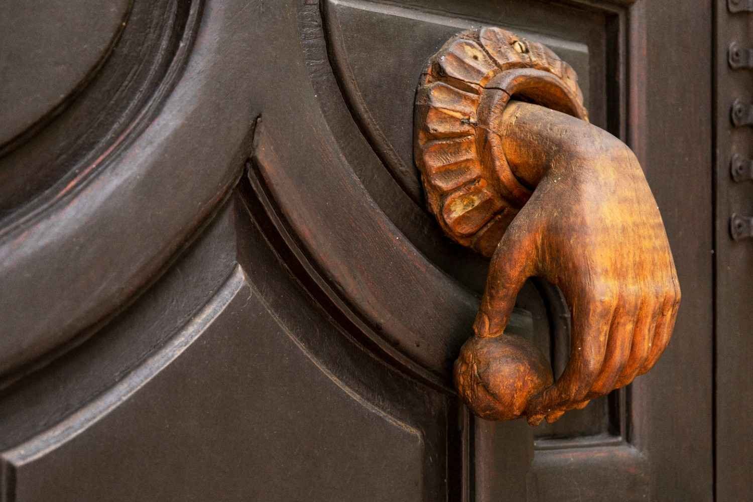 Custom Wooden Door Handles